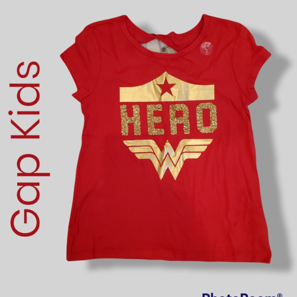 Gap Kids Wonder Woman "Hero" Shirt